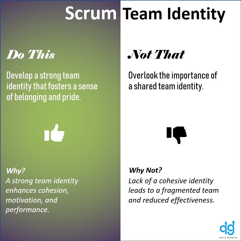 AgileGenesis's tweet image. Scrum Team Identity fosters a strong sense of collaboration, accountability, and shared purpose within agile teams 🤝🚀 #ScrumTeam #AgileCollaboration #TeamIdentity