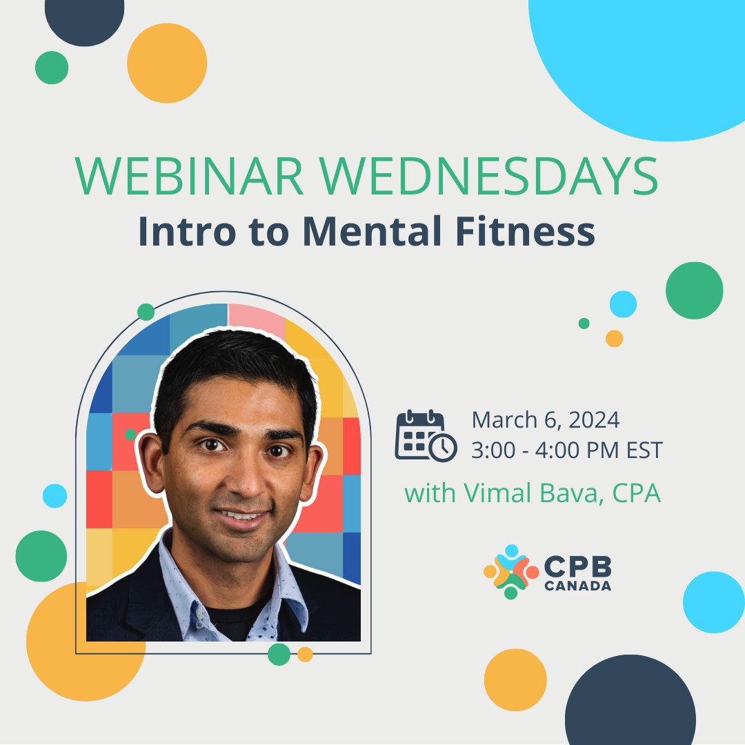 cpbcan's tweet image. A top-rated session from the 2023 IGNITE Conference. In this webinar, @Vimal Bava will delve into the concept of mindfulness, exploring its potential to not only combat stress but also promote peak performance in all aspects of your life.

#ProfessionalDevelopment #webinar
