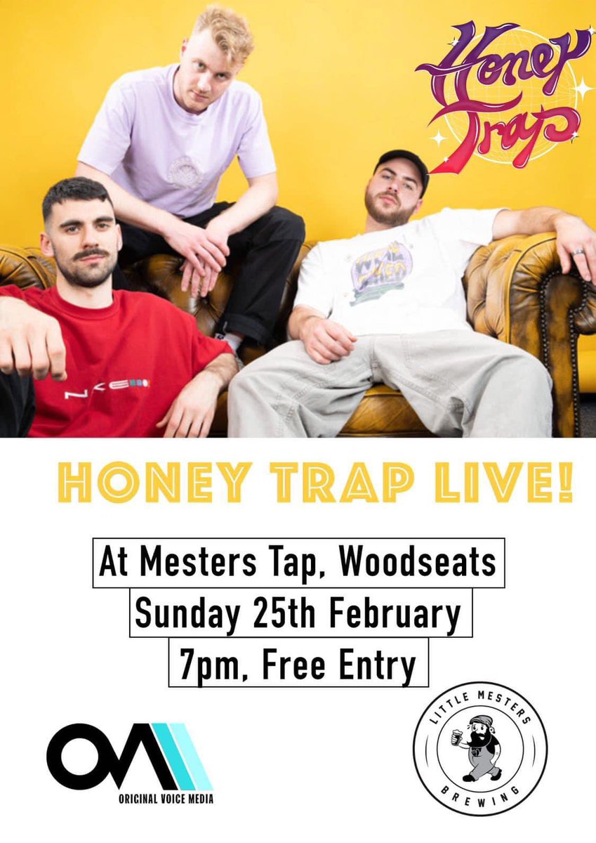 Live music at Mesters Tap this Sunday 7pm!!
<a href="/Sheffieldis/">#Sheffieldissuper</a> <a href="/VisitSheffield/">Welcome to Sheffield</a> <a href="/VIBE_Sheffield/">VIBE Sheffield</a> #livemusic