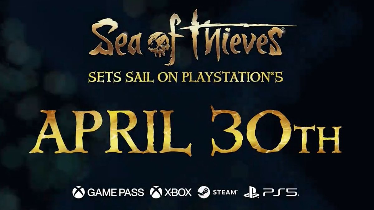 MisterPXL's tweet photo. Breaking News: La boucle est bouclée, Sea of Thieves arrive officiellement sur PS5 le 30 avril prochain. https://t.co/wp63rXMz0u