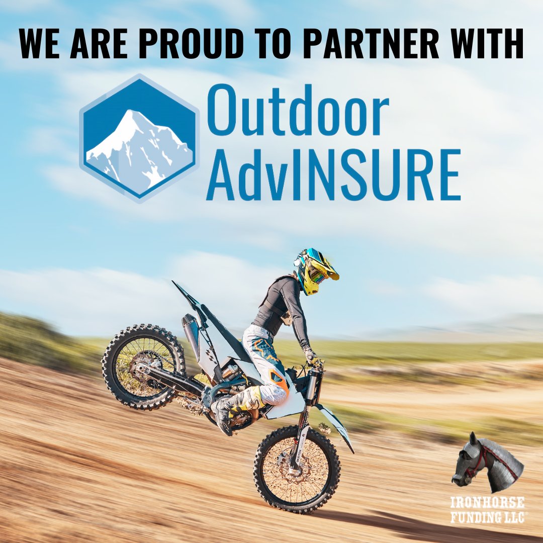 IHF_LLC's tweet photo. We are proud to partner with Outdoor AdvINSURE Insurance. https://t.co/sI1ASmCmfE
#Ironhorsefunding #outdooradvinsure #insurance #RV #motorcycles #powersports #partnership https://t.co/jkXzaCj42Y
