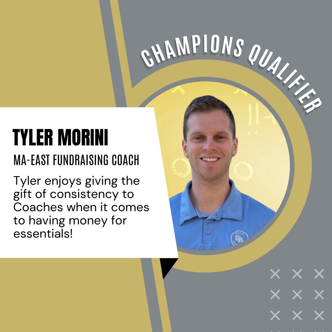 Way to go, Tyler! 🌟 <a href="/TylerMoriniGold/">Tyler Morini</a> is gearing up for an exciting Champions Trip in #TampaFL this February, connecting with fellow exceptional GA Fundraising Coaches 🏆 #GAChampionsTrip
