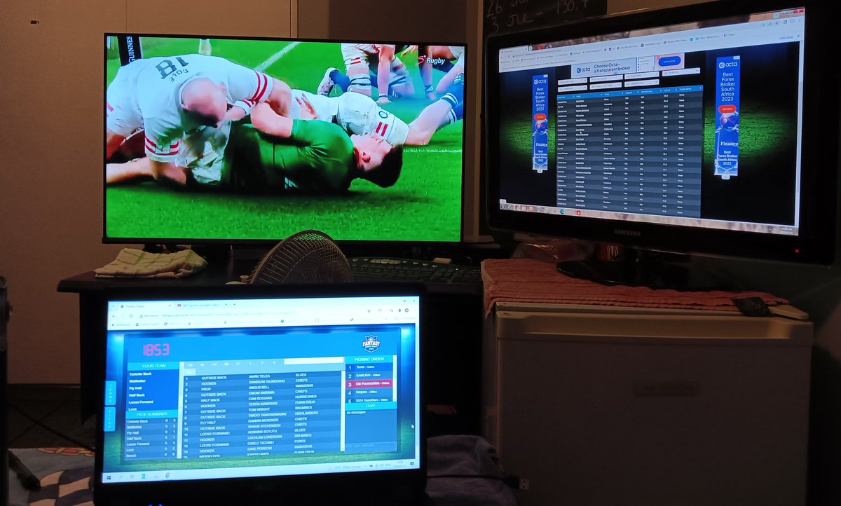 MauritzKriegler's tweet photo. Ready for my @FantasyRugDraft draft tonight. Step 1 to winning that trophee #rugbyrules #fantasyrugby #fantasysports https://t.co/9LqlD7nR5l