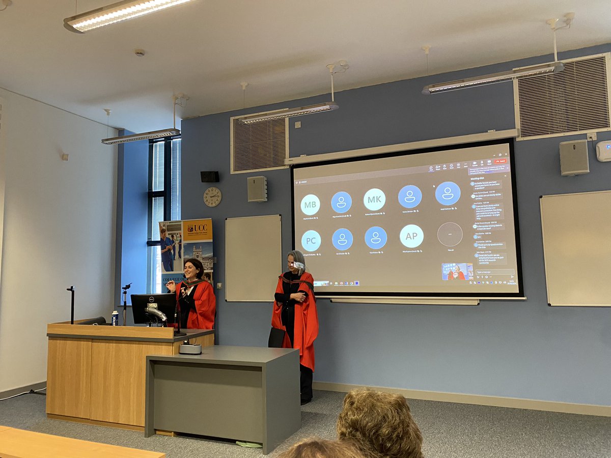 KatjaBurk's tweet photo. Amazing inaugural lecture by Sarah Kittel-Schneider! Welcome to UCC! ⭐️ https://t.co/qUoKV10t1Q
