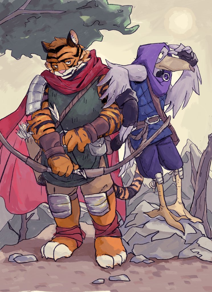 Bad friends😈😈😈
#foretalesart  #foretales  #furryart