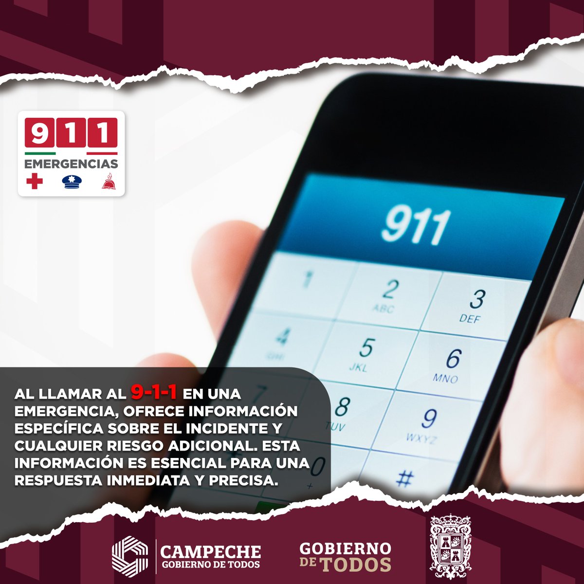 911 Campeche tweet media