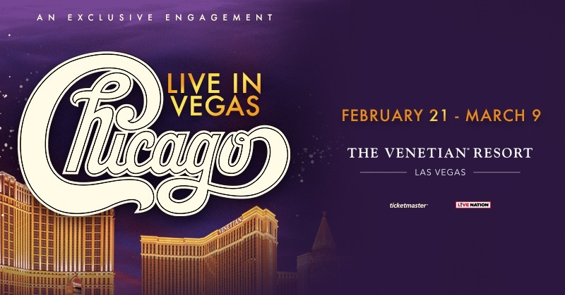 Chicago at The Venetian Resort Las Vegas begins tonight! Tickets @ ticketmaster.com/chicago-ticket…