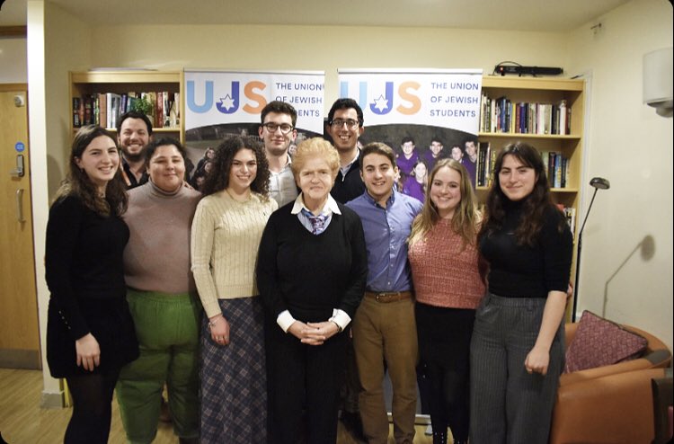 It was an honour to meet with Ambassador Deborah Lipstadt (@StateSEAS) today to discuss the rise in campus antisemitism across the UK and Ireland, as well as the work UJS are doing to ensure Jewish life on campus continues to thrive and be celebrated