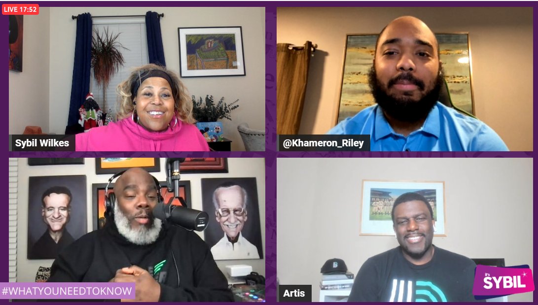 Such a blast on What You Need to Know with Sybil Wilkes, Khameron Riley, and our very own Big Brothers Big Sisters of America Game Changer, my man Griff. Amazing conversation of mentorship and power of relationships across our communities. Watch here: bit.ly/3SOM4t7