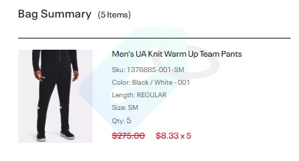 Men's UA Knit Warm Up Team Pants