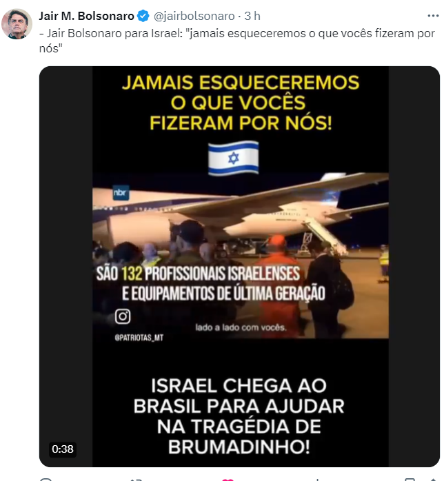fmendesneto's tweet photo. @stats_feed the people who support such filthy words of Lula! forget (photo below)... Thank you Israel! Not all Brazilians support this lunatic, Lula! I hope it will be gone as soon as possible! https://t.co/TRsyZXAkqv
