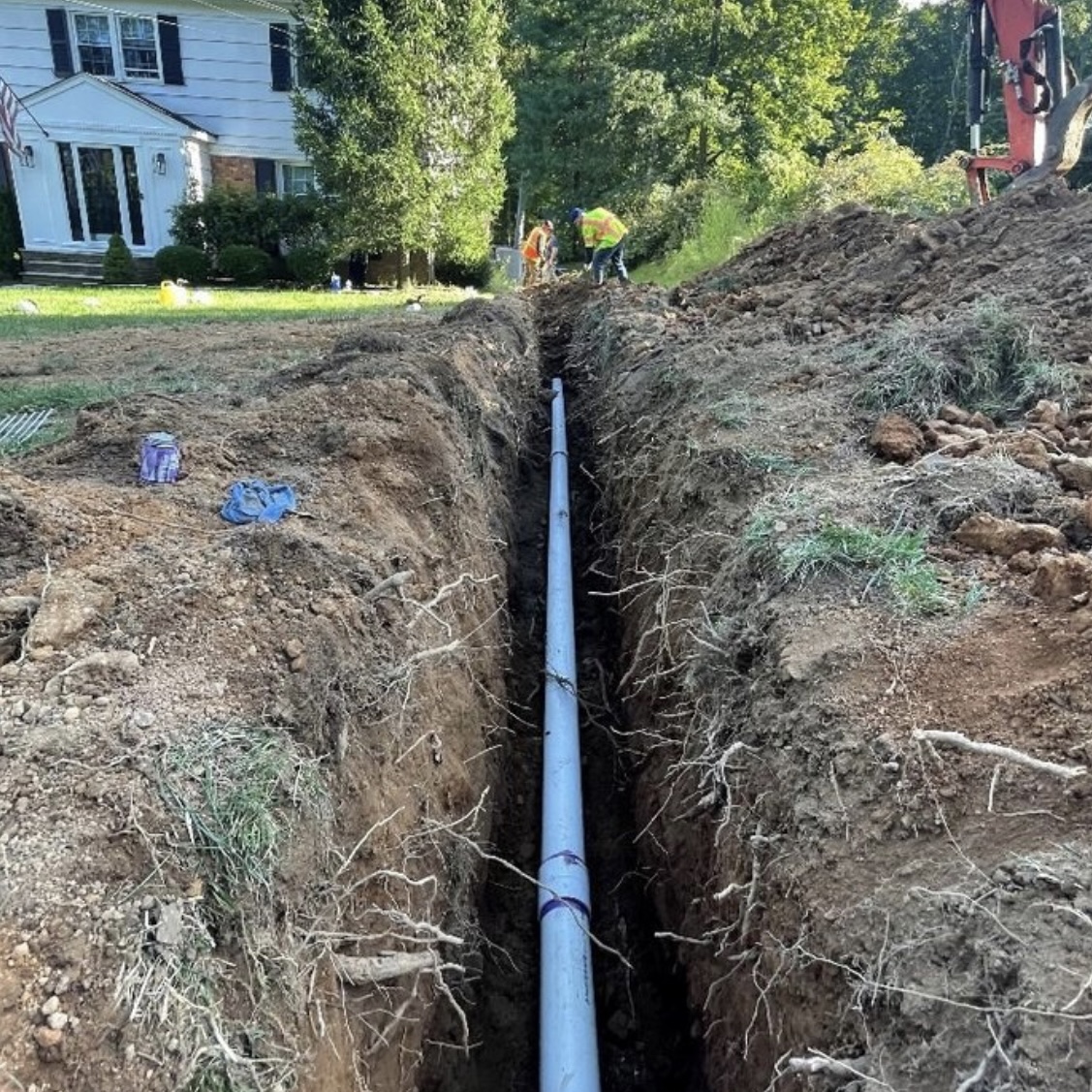 Proper drainage in your backyard is important for several reasons.

Contact us now 🐺!
☎️: 908-578-1179
🌐: goldenwolflandscapeanddesign.com
📧: info@gwld.design