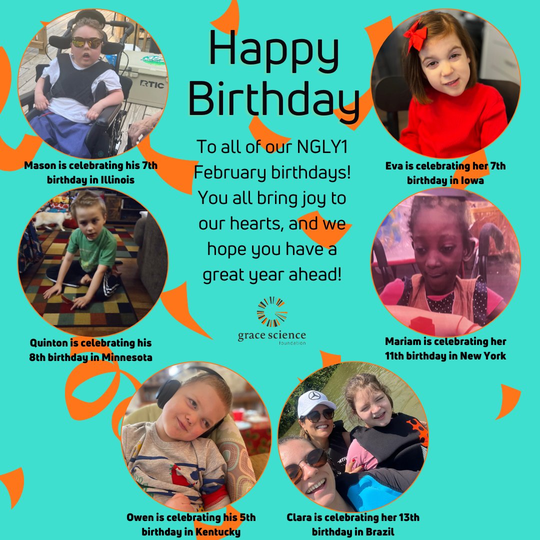 #NGLY1 #RareDisease #Birthdays