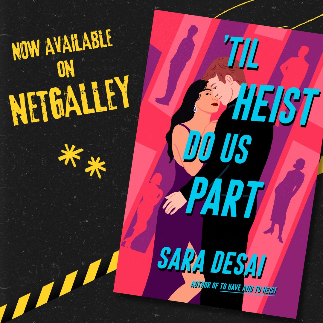 I just found out my romantic comedy caper 'Til Heist Do Us Part is now available for request on Netgalley! 😬😳😊 Get ready for diamond necklaces, billionaires, Mafia bosses, a ragtag heist crew, and, of course, romance! 💋🕵️🕶💍 netgalley.com/catalog/book/3…