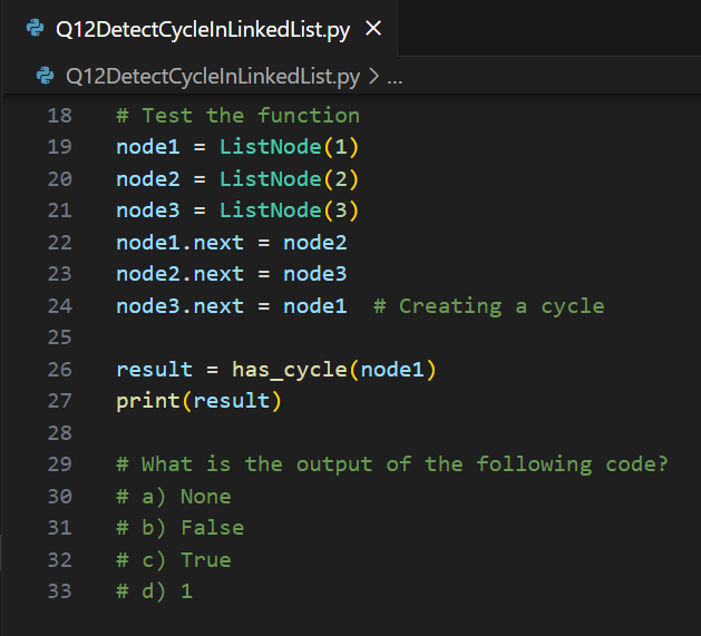 DSA_Python's tweet image. 🚀 Day 12 of #100DaysOfDSAChallenge! Today's topic: Linked Lists. Let's tackle another important problem: 📝 Question: #DetectCycleInLinkedList
#DSA #LinkedList #Python #CodingChallenge #Programming #Algorithm #DataStructures #TechTrends #LearnToCode