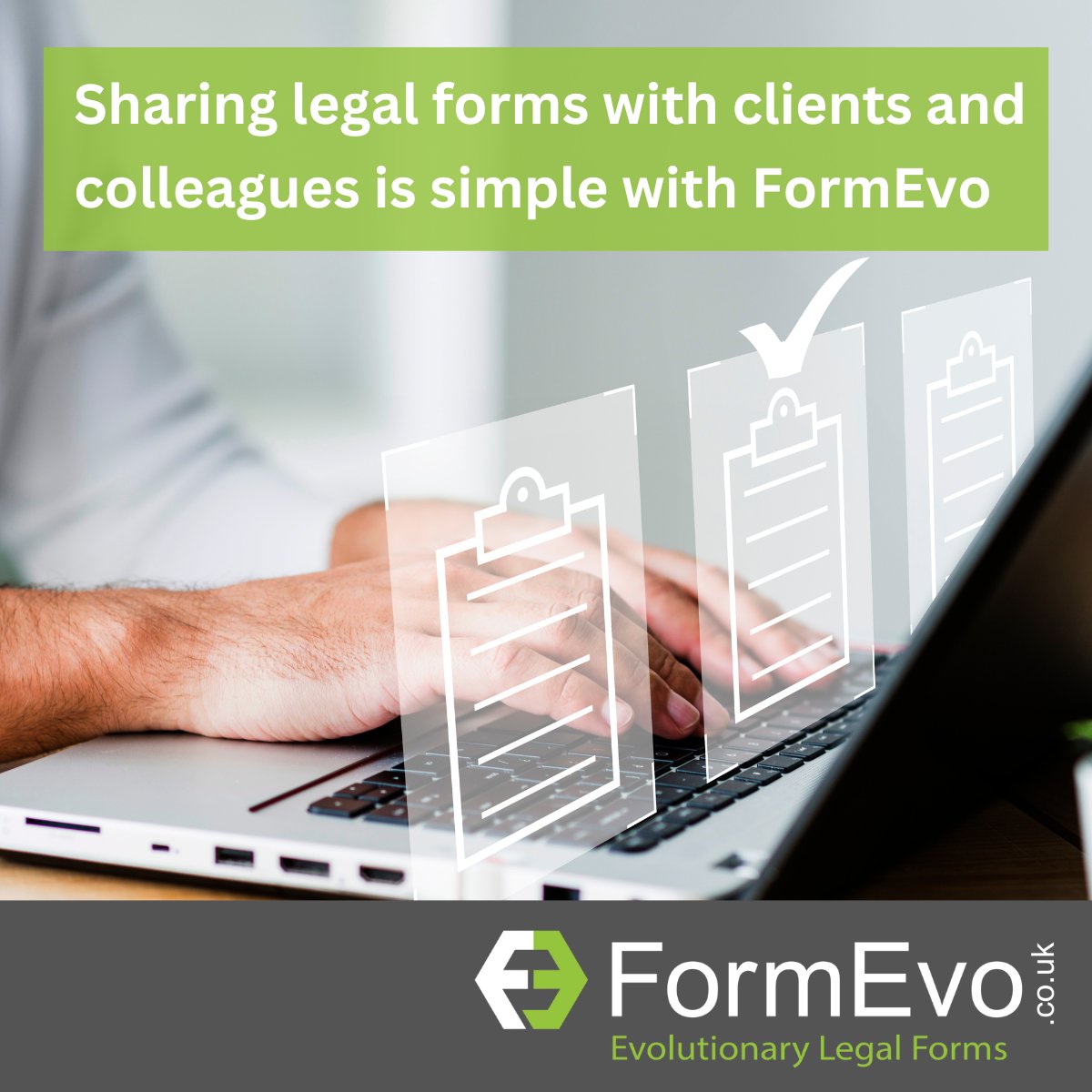 With FormEvo it’s easy to share #legalforms with your #lawfirm colleagues to review, approve or edit, and with today’s #clients, why not share with them too with #EvoVault. #FormEvo #SDLT #conveyancing #legaltech #legalforms #privateclient #willsandprobate #estateplanning