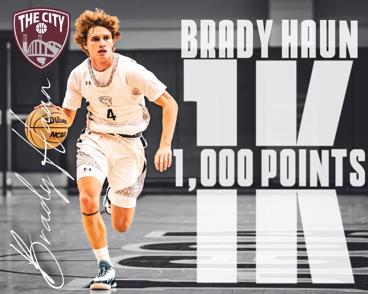 CONGRATULATIONS on eclipsing the century mark <a href="/bradyhaun3/">brady haun</a> ‼️ A significant individual milestone. 🌪🏀