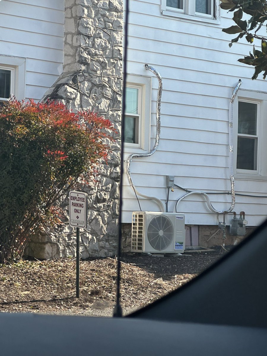 My buddy can do it cheaper….always looks like this. #HVAC #hacks #hvachacks