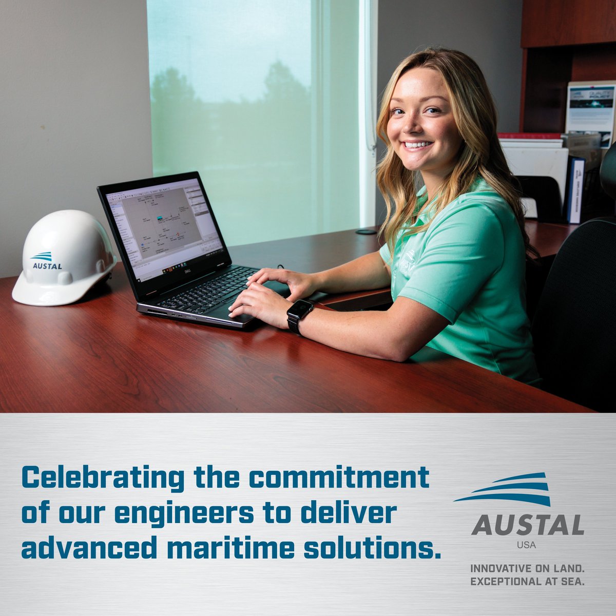 National Engineers Week not only promotes the importance of careers in science, technology, engineering, & math, but also celebrates the influential work of engineers. Thank you to our engineers & engineering staff for your dedication & valuable contributions to Austal USA.