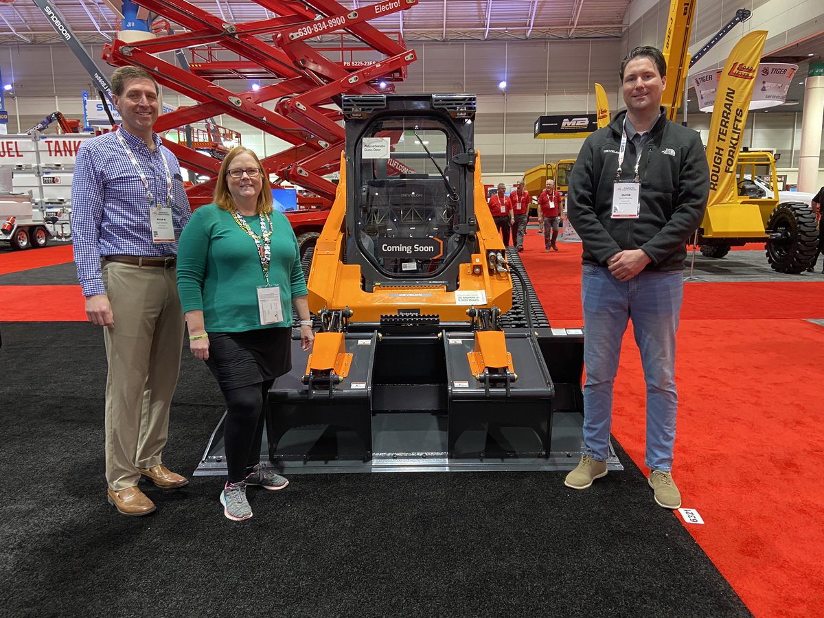 LoriDitoro's tweet image. Yesterday, I got to talk with @DEVELONna’s Jacob Sherman, MBA about the new CTL during the @ARARentalShow. #ARA2024 
@EquipmentToday @4ConstructnPros