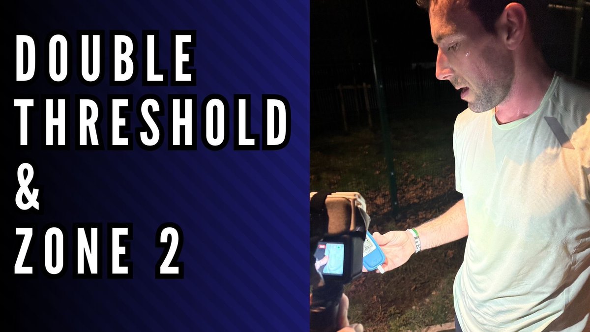 Week 5 of Marathon Training. Double Threshold. Zone 2 and a faster long run. I hope you enjoy. 

youtu.be/j-bRrw8ZxIw?si…