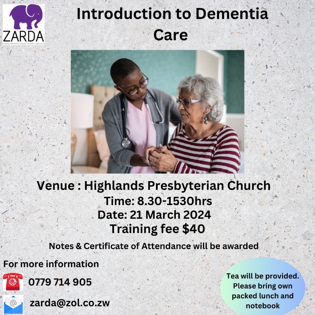@ZimAlzheimersAssociation (@zimalzheimersa1) on Twitter photo 