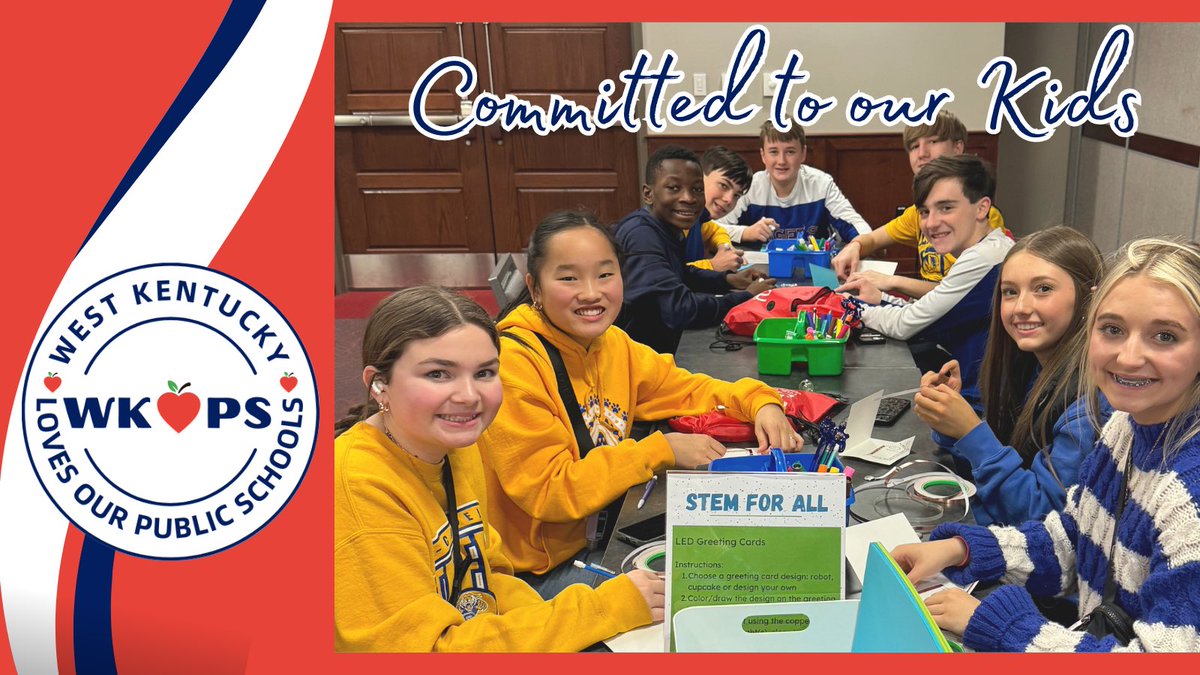 We know our post looks a little different today. Each Wednesday, from now through March 20, we'll share a post highlighting the district's commitment to our students and community as part of a region-wide West Kentucky Public Schools Strong initiative.#WestKYPublicSchoolsStrong