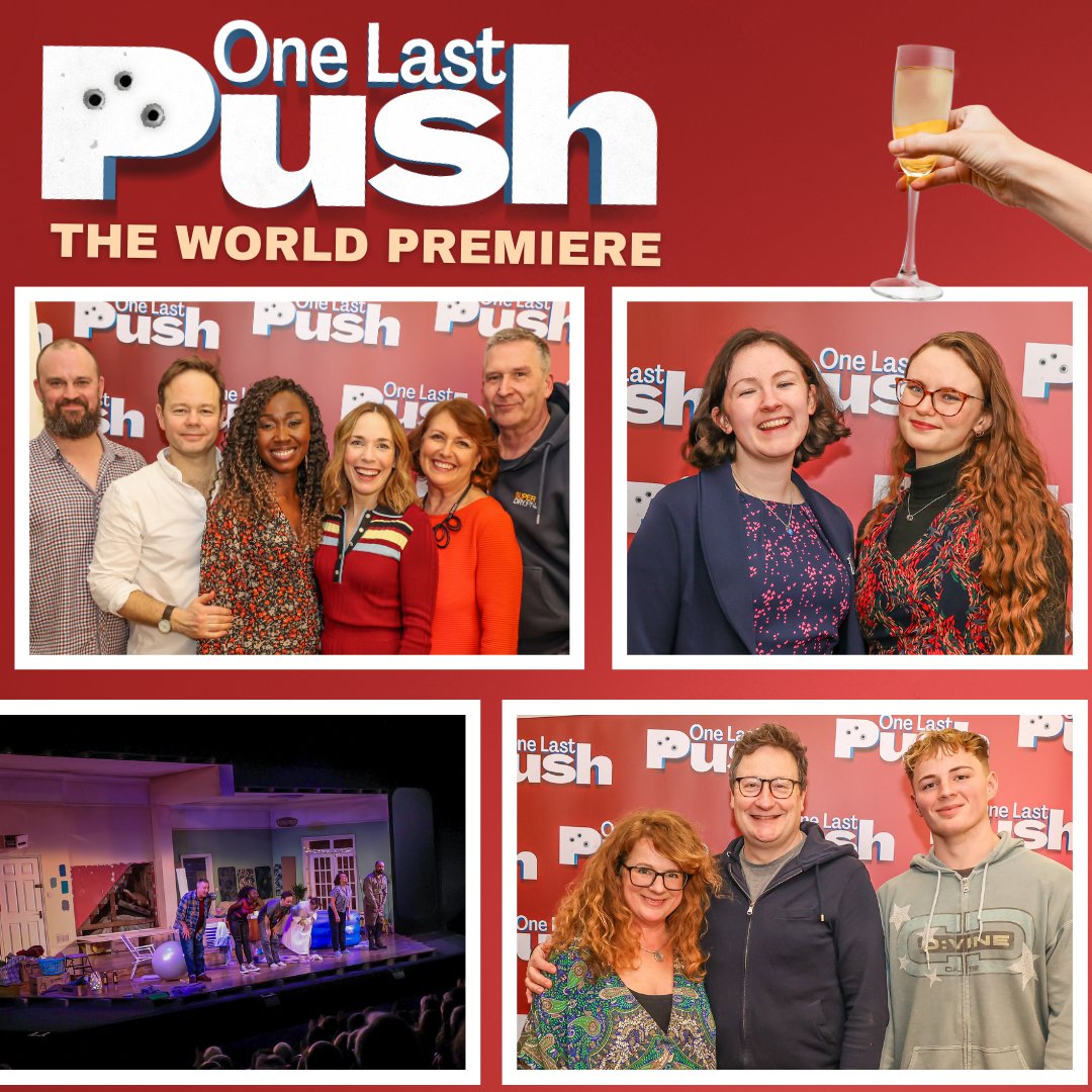 What a night! 🍾

Thanks to everyone who attended our press night for One Last Push, it was amazing to celebrate this world premiere with our lovely audience. Check out some of the fabulous photos from last night taken by Spencer Mulholland (full selection on our website).