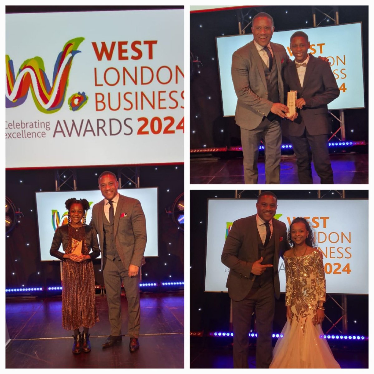 Congratulations to our Award Winning Kidpreneurs 🏆🌟💯 It was a clean sweep for our @Ultra_Education young entrepreneurs at the @WestLBusiness Awards @andrewdakers @Twickenhamstad 👏🏽 Winner #ilhosunshine with her inspirational range of self development journals for kids 🫶🏽