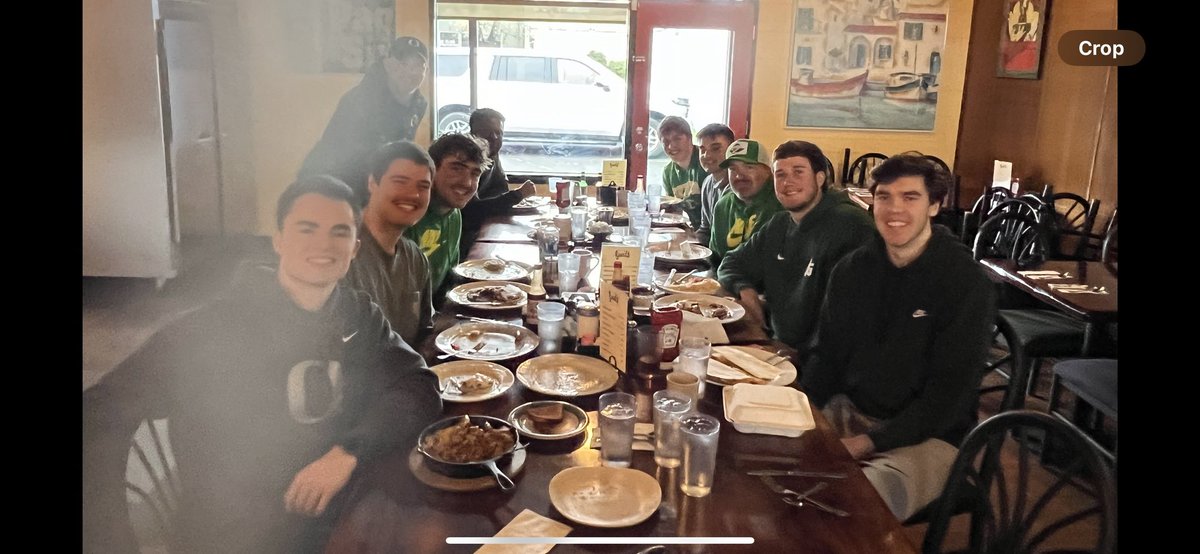 Specialist Breakfast - I am Very Proud of the way that these guys have been working this Winter!! #CTG Go Ducks 🟢🟡🟢🟡