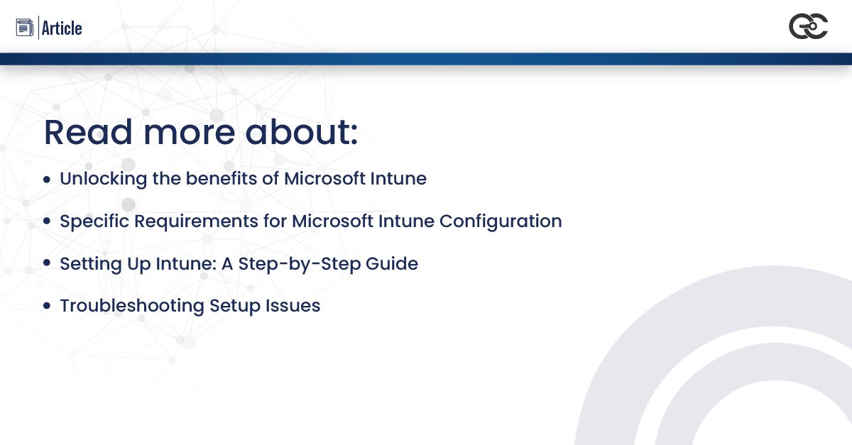encryptioncons's tweet photo. Learn the benefits and configuration requirements, and troubleshoot setup issues. 

https://t.co/yPG8iIyJ5c

#EncryptionConsulting #MicrosoftIntune #IntuneArchitecture #CloudBasedManagement #Encryption #ITManagement #Intune #DataProtection #CyberSecurity https://t.co/au8y63fZof