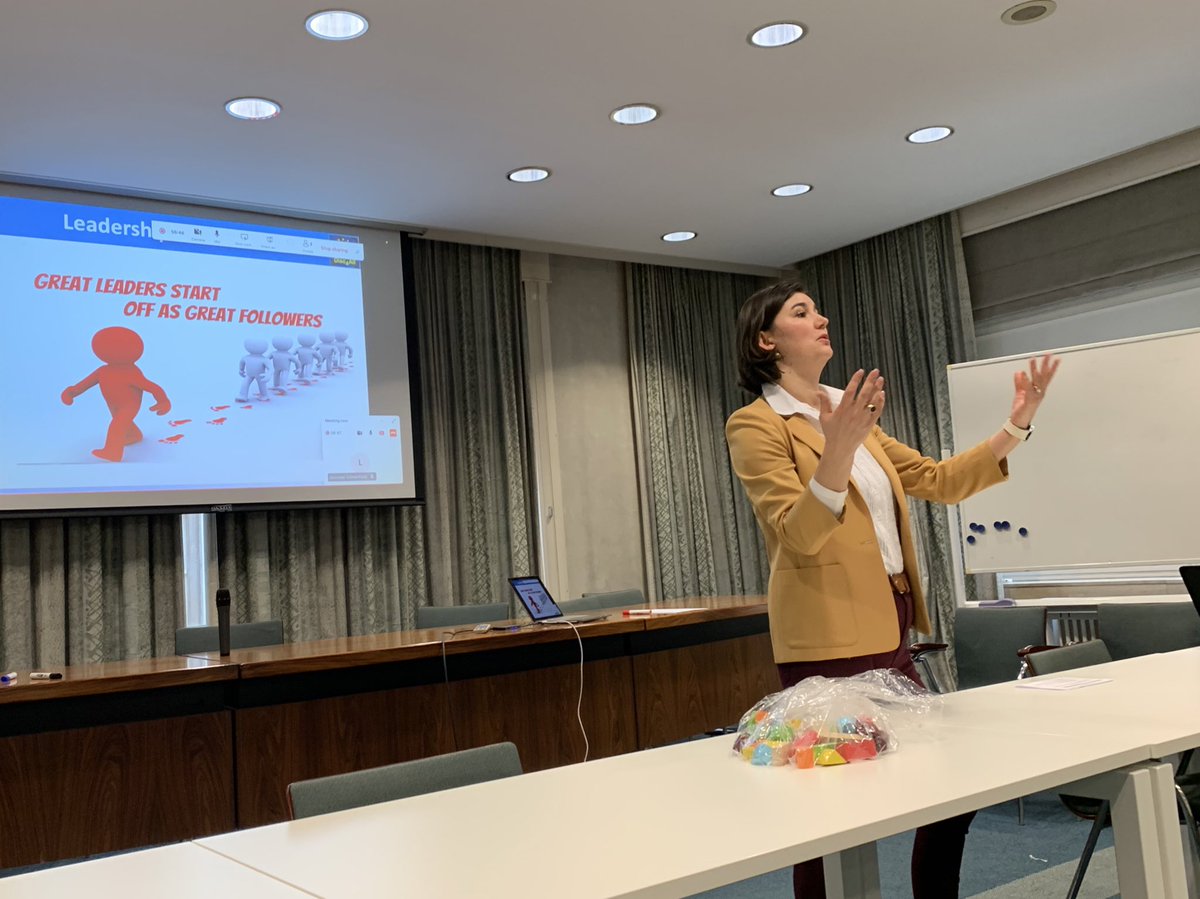 Today, <a href="/DStanculescu/">Dorina Stanculescu</a> from <a href="/InSilicoTrials/">InSilicoTrials</a> delivered to the <a href="/Disc4all_EU/">Disc4All EU Project</a> consortium a fantastic workshop about #leadership, followed by very structuring exercise of exploitation analysis of the assets of our project 🙌