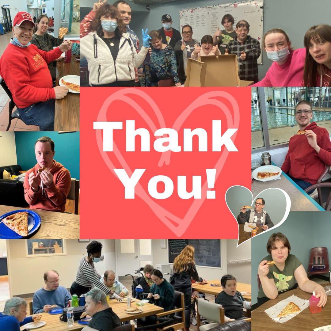 Last week, the Foundation for Human Development surprised us with delicious pizza to celebrate Valentine's Day and friendship!  

We’d like to express our heartfelt gratitude to the Foundation for continuously providing opportunities that bring happiness and unity to CLB.