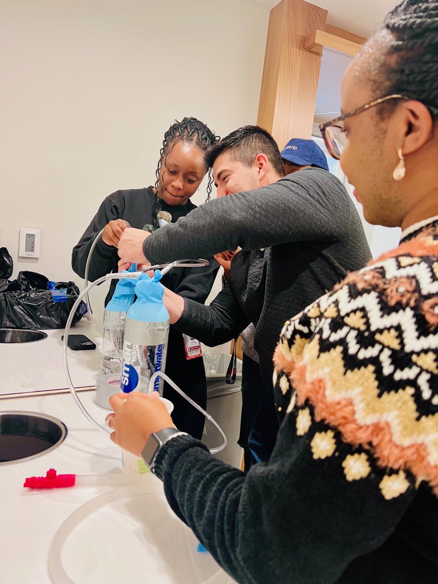 Lead by <a href="/YaleGlobalEM/">YaleGlobalEM</a>'s <a href="/EleanorReidMD/">Eleanor Reid</a>, Hani Mowafi,MD,MPH, and Joseph Pauly,MD,MPH, four teams competed in a low-tech sim procedural hack-a-thon and ethical case simulation. "Elsie" the #lateralcanthotomy trainer won, after intense debate amongst the judges! #EmergencyMedicine