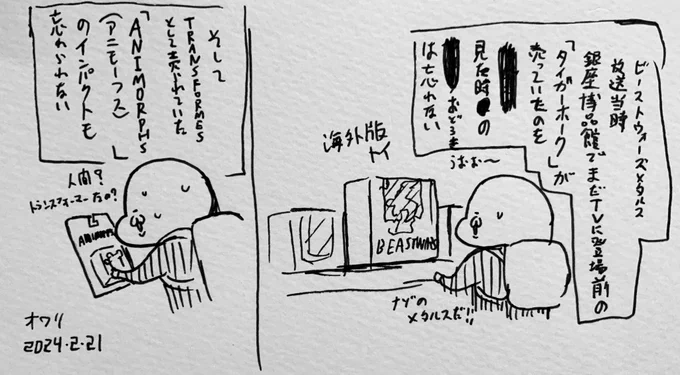 海外版ビーストウォーズトイおもいで 