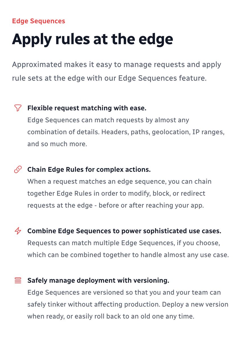 CarterBryden's tweet photo. Versioning is built into @approximatedapp Edge Sequences so that you can tinker with them safely until you're ready to deploy.

And so you can roll back to an old version when needed! https://t.co/IsIVWjFeBA