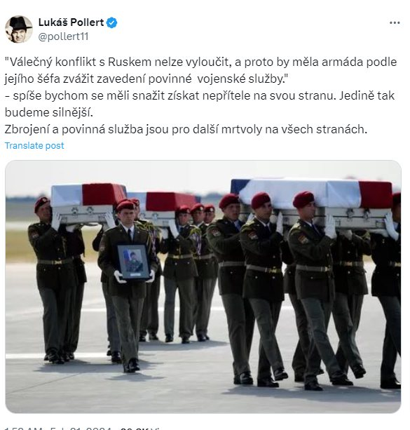 HelZdenek's tweet photo. Nové dno pana Lukáše Pollerta: "Nepřítele bychom měli získat na svou stranu, abychom byli silnější." https://t.co/sGf1CFYDOL