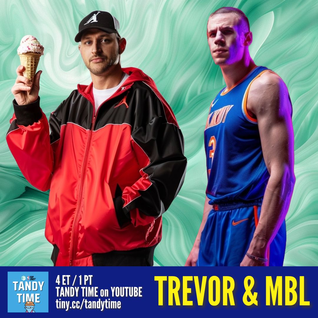 🚨 As mentioned, <a href="/jamesdillonbond/">Trevor</a> and <a href="/mbl267_NFT/">Michael Levy | Flowty.io</a> will be my guests tomorrow on Tandy Time! 

👉We will chat topics like the All Star Game, the NBA 2nd half of the season, NBA Top Shot Fastbreak, and more! 

🎉(+ Luka Rare Giveaway)

❓What questions do you have for these two?