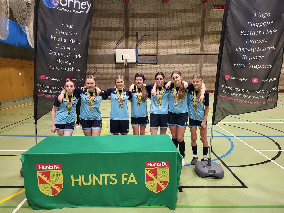 Godmanchester Town Women's & Girl's FC (@gtwgfc) on Twitter photo This week our U9s, U10s, and U14s represented the club at the <a href="/HuntsFA/">Huntingdonshire FA</a> Futsal County Cup. A fantastic event with each team doing an amazing job in a sport they have rarely, if ever, played π
Thanks to @GazMarheineke and the team for organising ππ» This week our U9s, U10s, and U14s represented the club at the <a href="/HuntsFA/">Huntingdonshire FA</a> Futsal County Cup. A fantastic event with each team doing an amazing job in a sport they have rarely, if ever, played π
Thanks to @GazMarheineke and the team for organising ππ»