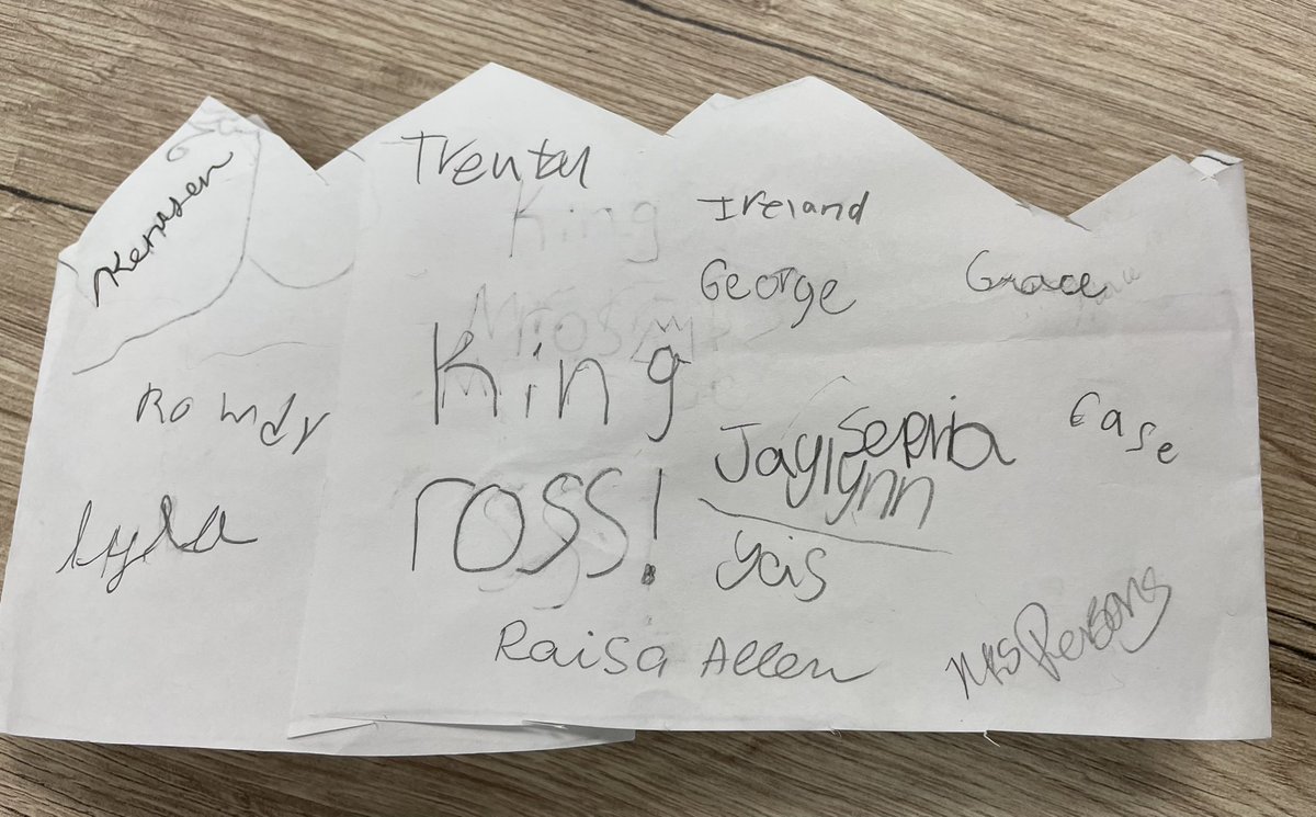 omia73's tweet image. Fifth Graders gave me this today 
#theyknowit