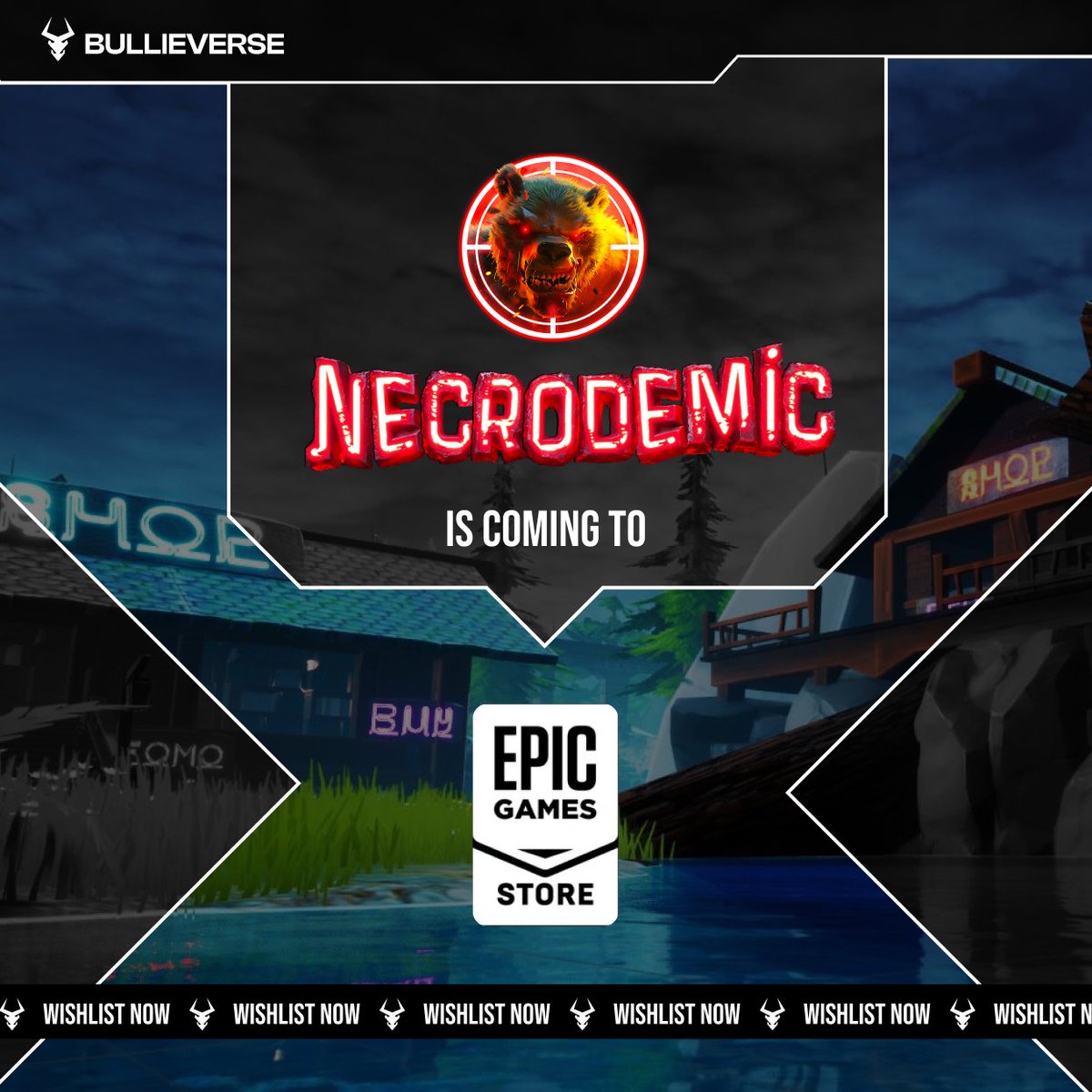 Bullieverse's tweet image. 🔥 Epic Update, Citizens!
@Necrodemic_game is making its grand entrance on the @EpicGames Store! 🎮

Dive into Bullieverse as we debut on the Epic Games Store, captivating over 194 million active gamers!

Be among the ELITE to add it to your wishlist NOW on our Anticipated…
