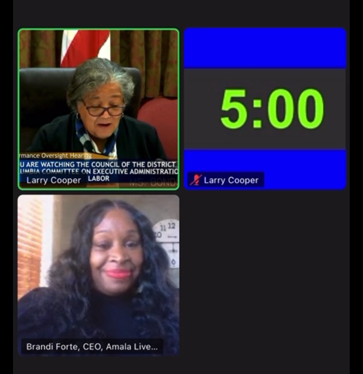 AMALALIVES's tweet photo. I am so #PROUD of myself!!! I presented as the #CEO of @amalalivesinstitute to the #DCCouncil Committee of Administration &amp; Labor‼️‼️
I was so ready to shed light on the amazing work we do. Our stats are 👏🏾 👏🏾👏🏾#westandonbusiness❗️👔👞💰 
Thank you @anitabondsdc
@DOES_DC https://t.co/nUBb0BpxAC