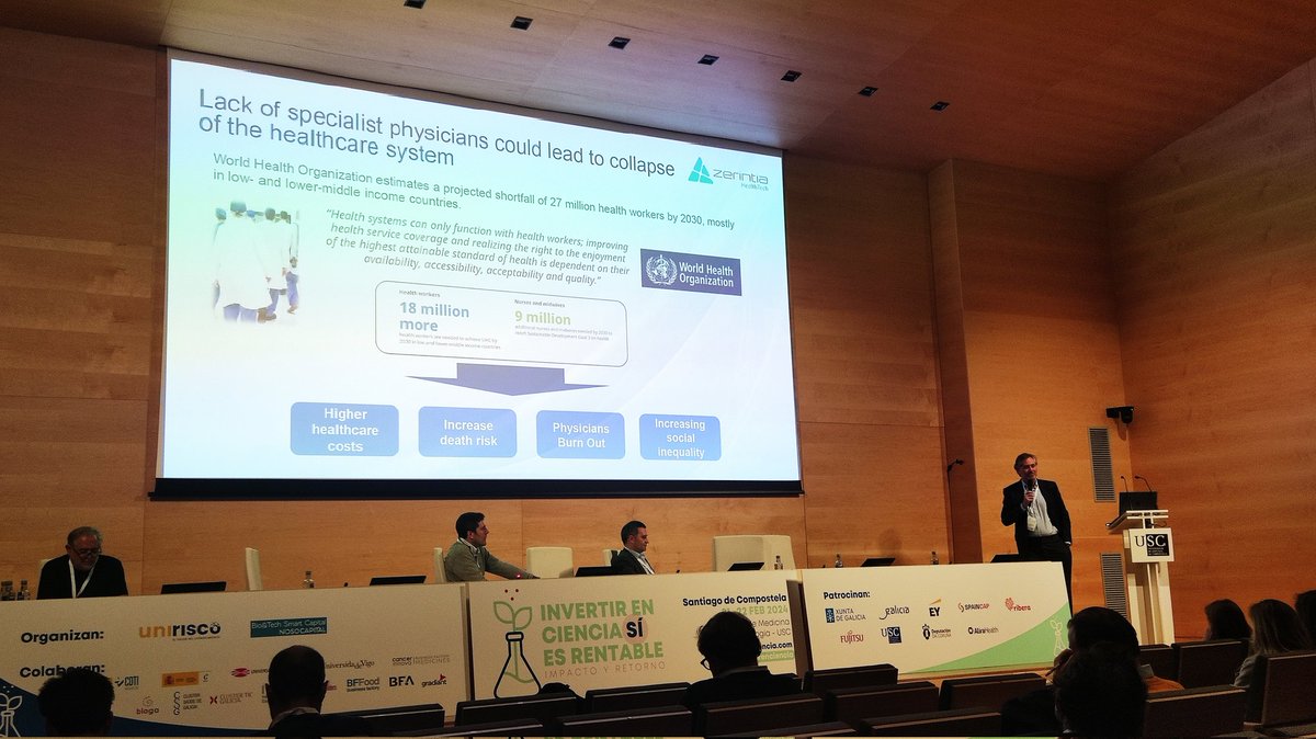 🚀 #invertirenciencia | Ending the opening day with the presentation of projects from #Oncostellae, <a href="/InverbisA/">InverbisAnalytics</a>, <a href="/ZerintiaTech/">Zerintia Tech</a> and #SubgenAI.