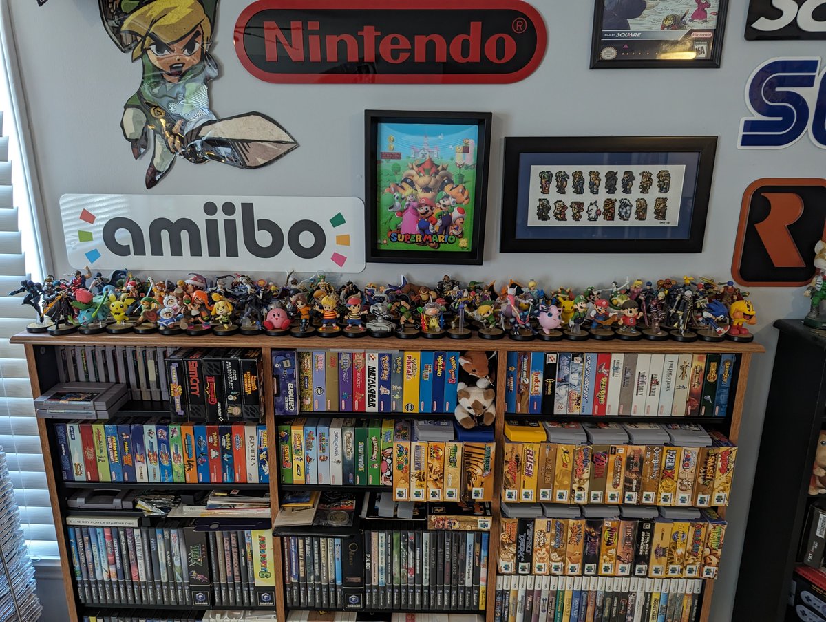 Ndolger's tweet photo. I'd like to thank Best Buy's now defunct Gamers Club for getting the first few years really cheap. Pour one out for Toys R Us, who didn't make it through. 

Finally, screw all the damn scalpers. Just one of these I bought not retail; Pyra and Mythra, still in box. https://t.co/mCNYCzpkFo