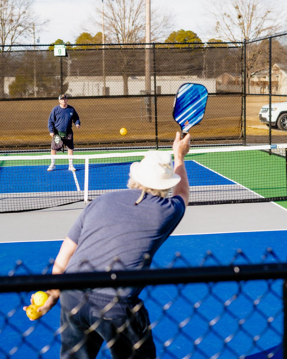 🥒🔥 If you can't handle the heat, stay out of the kitchen! Take a shot at something new and learn how to play #Pickleball on 12 newly constructed courts. 🎉 Game, Set, Pickle! 📍 Dot Cooper Kelly Park in Lee Acres #mytupelo #sports #pickleballfever