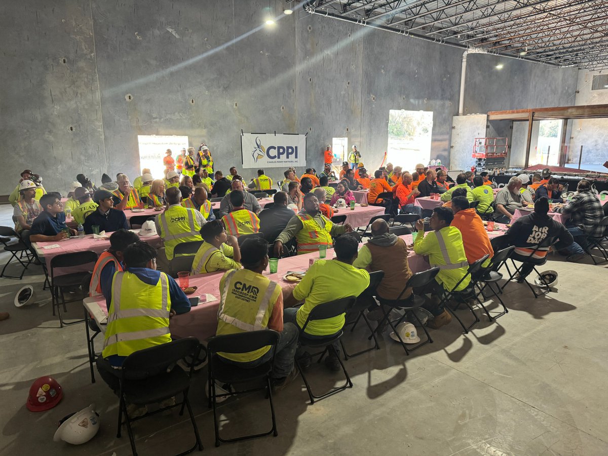 Our Orlando team hosted a subcontractor appreciation lunch last week to show some love to our awesome subcontractors working on the OCPS Orange Technical College - East Campus project. We had fun giveaways, Valentine's goodies, and enjoyed lunch from Brisket's BBQ!