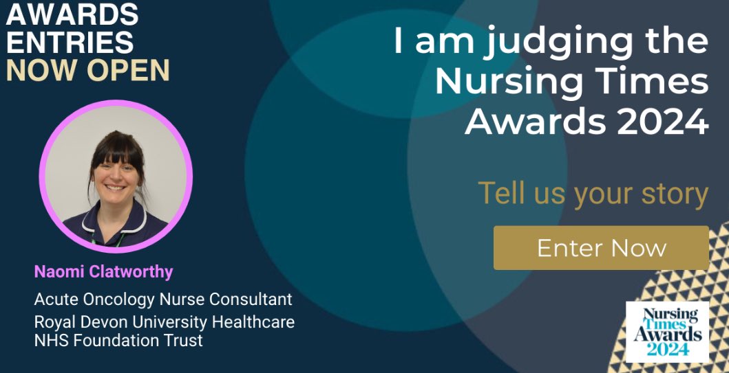 NaiClatsNurse's tweet photo. It is an absolute privilege to be judging the @NursingTimes awards this year! #NursingTimes #NurseTwitter #Getsubmitting #shareyourwork #excellence #innovation #teamwork https://t.co/BzRcbgFTik