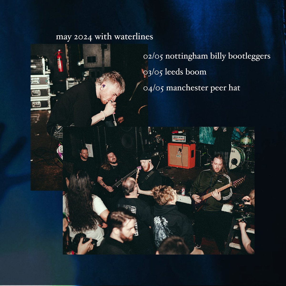 Like it heavy? 🤘
We have 3 shows with the boys in @wearewaterlines 
Grab a ticket 👇

Brace for Hell.

thehumanveil.com