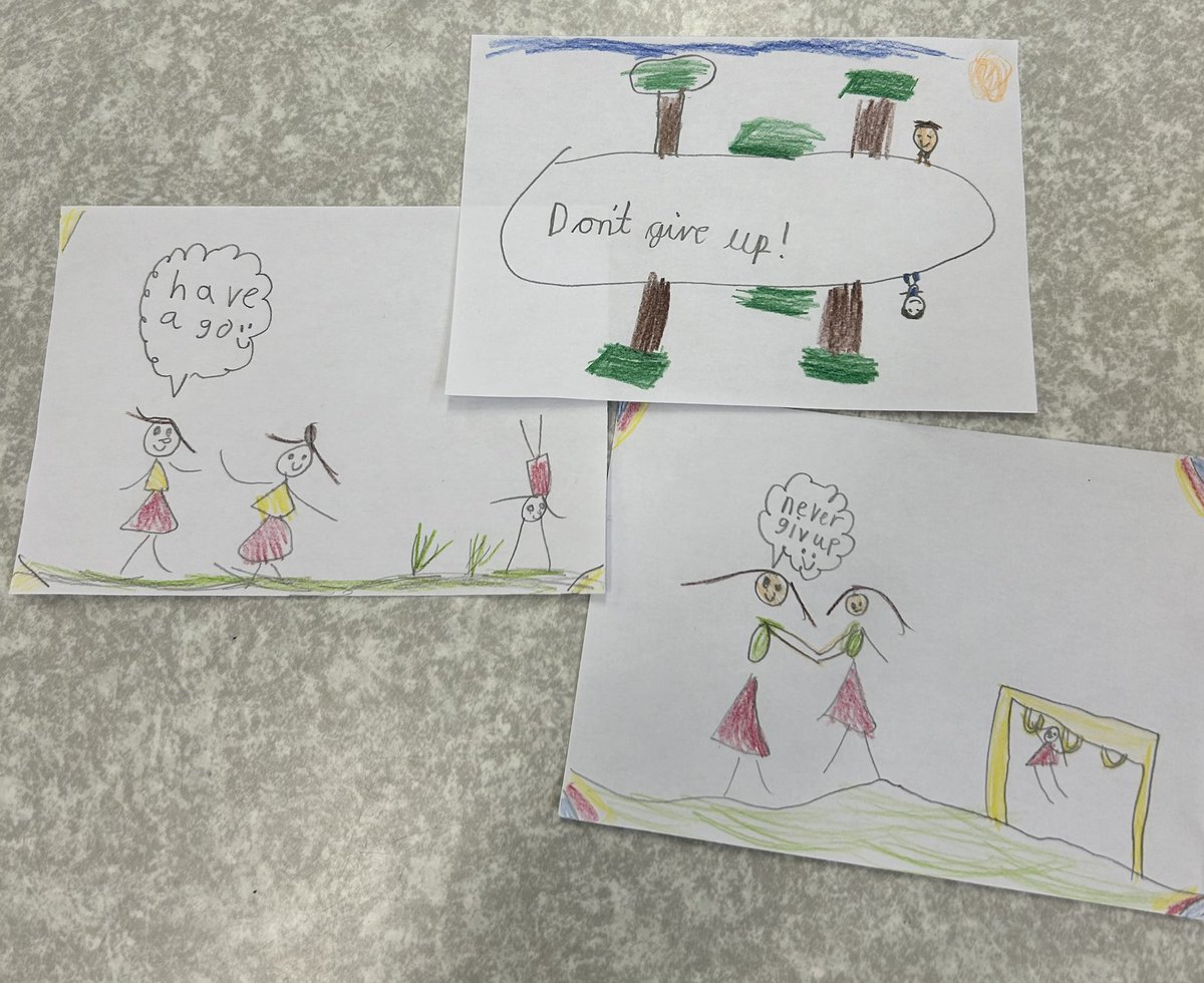 Rosehip have been encouraging each other to be resilient when things are tough. They’ve created this lovely tin of messages for each other during our Roots lesson today.