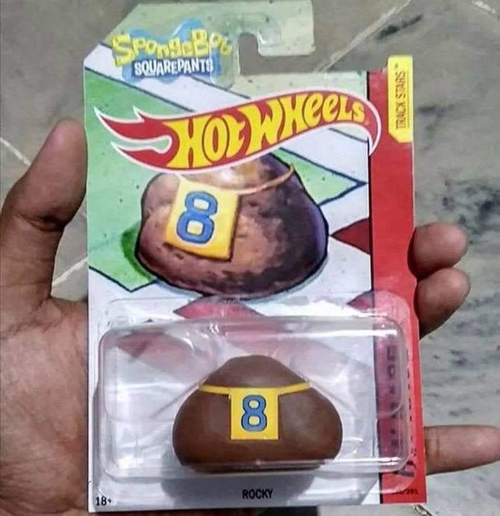 CannedCoochMart's tweet photo. Is that Rocky Star? The Bikini Bottom Great Snail Race champion? https://t.co/phxiLwvCl0